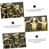 GRIRIW Pure Brass Ornament Office Table Decoration Charming Monkey Model