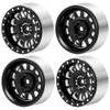 MORLORDY 1.3 Beadlock Wheels 4Pcs CNC Aluminium Beadlock Rims for