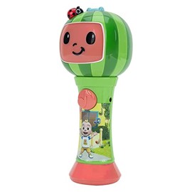 First Act Discovery CoComelon Musical Sing-Along Microphone Plays Clips of The ‘Thank You’ Song - Musical Instruments for Kids, Toddlers, and Preschoolers