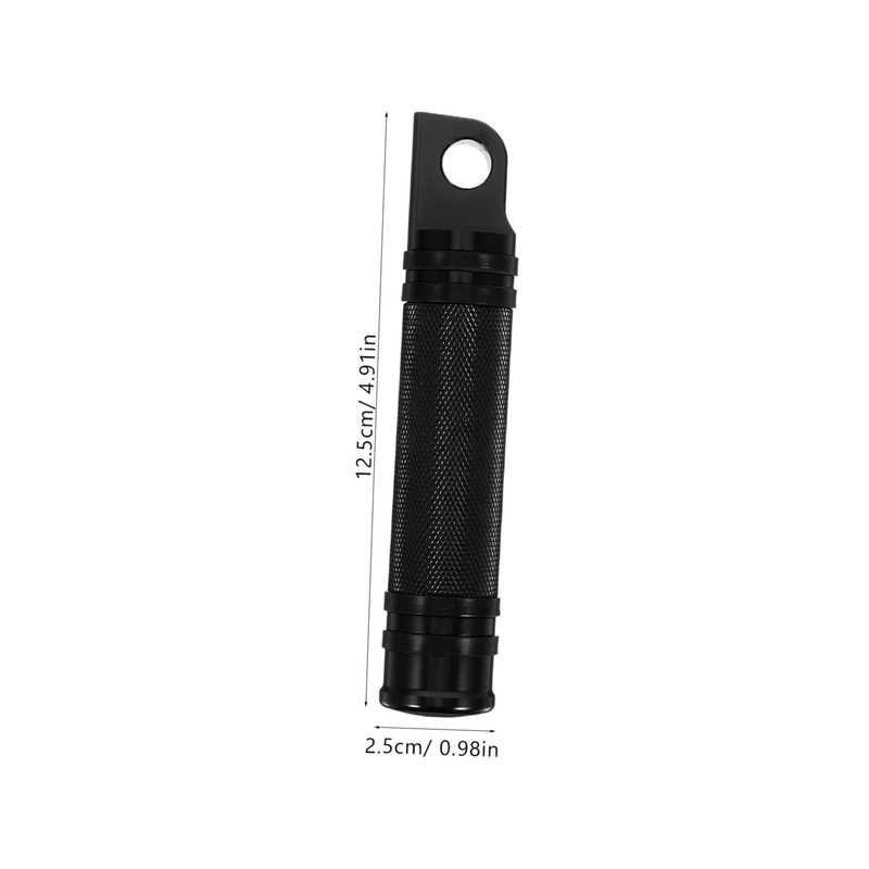 ULTECHNOVO Motorcycle Foot Pegs Set 2pcs Front Rear Anti-slip Aluminum