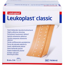 LEUKOPLAST Classic Plaster 8 cm x 5 m Roll 1 Piece