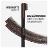 Manhattan Brow'Tastic Professional Pencil Colour 004 Black Brown Eyebrow Pencil