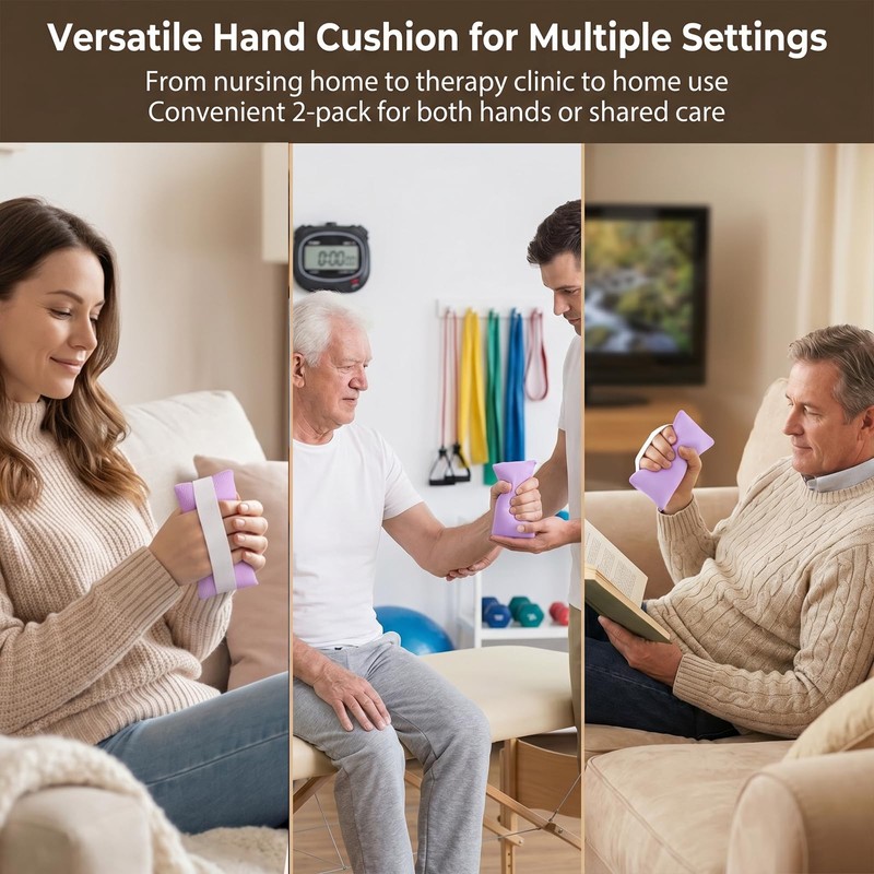 Soft Palm Grip Protector & Finger Contracture Cushion, PP Cotton
