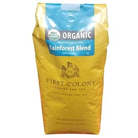 First Colony Organic Whole Bean Coffee, 40 Ounce