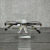 Oleg Cassini Eyeglasses Frame OCO341-200 Brown Metal Women's Half Rim 50-20-135