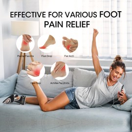 Plantarfasziitis Bandage mit Massageball: Fersensporn Bandage, Fußbandage, Plantarfasziitis Nachtschiene Zur Linderung von Fußschmerzen bei Plantarfasziitis, Achillessehnenentzündung