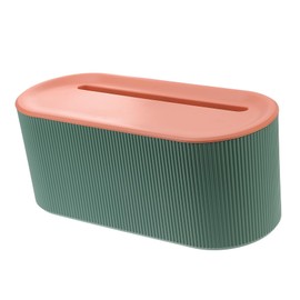 COHEALI 1Pc Stylish Cable Storage Box Durable Charging Cable Organizer for Wire Management to Keep Cords Tidy and Protected