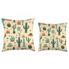Desert Cactus Mix Pattern All Over Print Design Desert Cactus