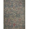 Loloi Giada Lagoon/Multi 3'-2" x 3'-2" Round Accent Rug