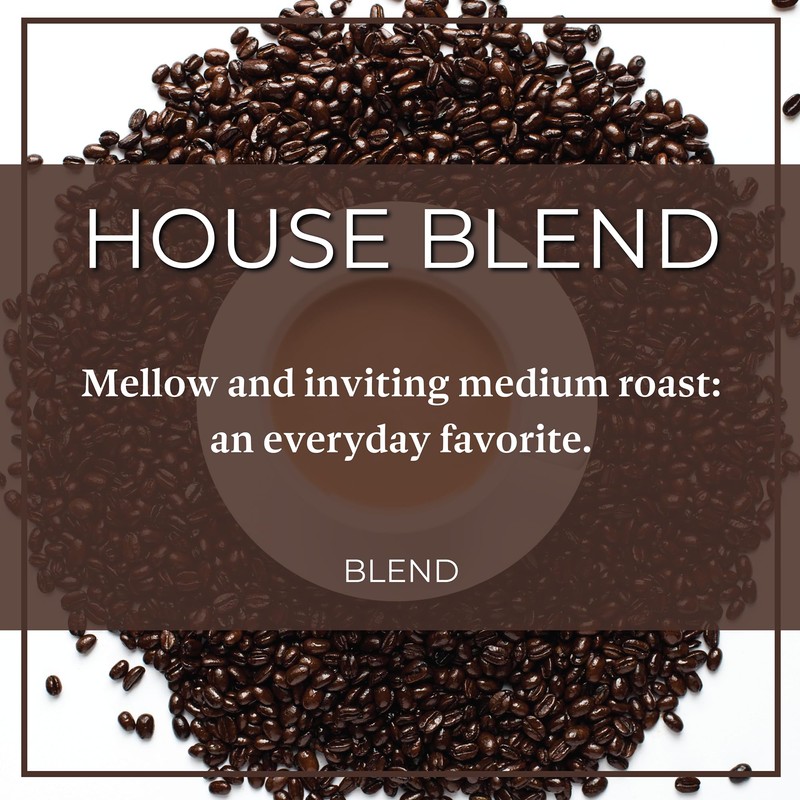 The Bean Organic Coffee Company House Blend, Medium Roast, Whole