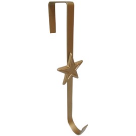 Christmas Concepts® Christmas Metal Wreath Hanger - Gold Star Design - 29cm