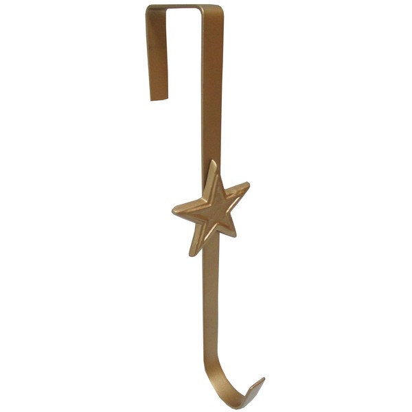Christmas Concepts® Christmas Metal Wreath Hanger - Gold Star Design