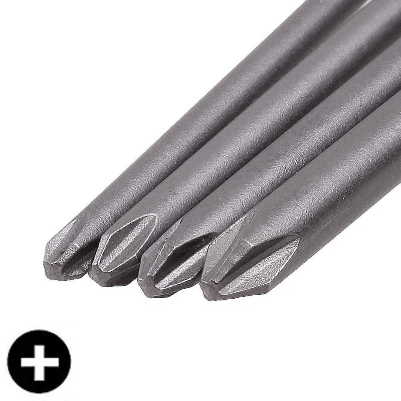 Rocaris 16 Pack 1/4 Inch Hex Shank Long Magnetic Screwdriver