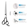 FOGOSP Professional Dog Grooming Scissors Straight 7.5" Pet Grooming Shears