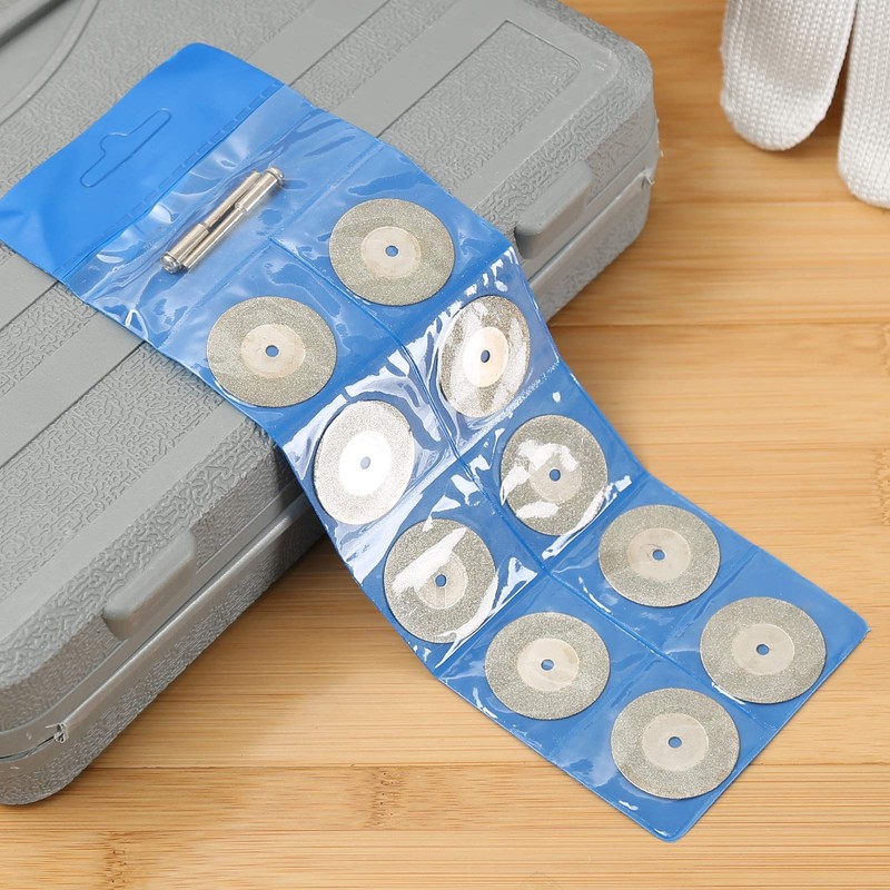 12 Pieces 1 Set Cut-off Wheel Polishing Cutter Rotary Cutting