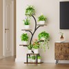 BACEKOLL BACEKOLL Plant Stand Indoor with Grow Lights, 7 Tiered