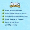 Teddy Grahams Chocolate Graham Snacks 10 Ounce Pack of 6