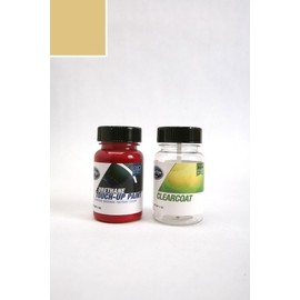 ColorRite Two-Ounce Bottle for Mercury All Automotive Touch-up Paint - Light Chamois 83 (1978) - Color+Clearcoat Package