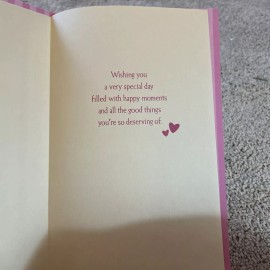 American Greetings Large Heartfelt Valentine's Day card suitable for Anyone.  American Greetings.