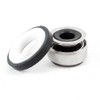 Sourcingmap Rubber Bellows Ceramic Rotary Ring Mechanical Seal 8mm Internal