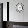 Decorative Wall Clock,Silent Non-Ticking Quality Quartz Movement Battery Operated,Large Wall