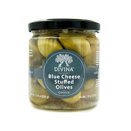 Divina Blue-Cheese-Stuffed Green Olives, 7.8 oz