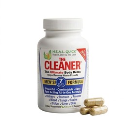 The Cleaner Detox, 52 Capsules, Powerful 7-Day Men Formula, Complete Cleansing Formula for Men, Support Digestive Health