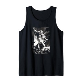Saint Michael Archangel Angel Catholic Patron Tank Top