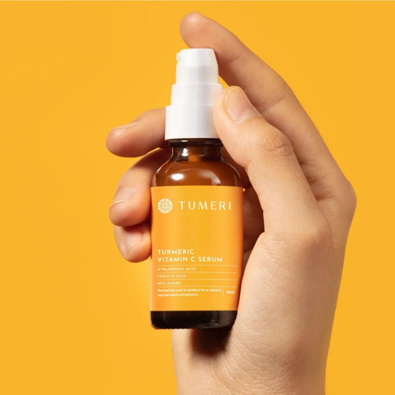 Suero Facial Con Vitamina C De Cúrcuma Cuidado De La