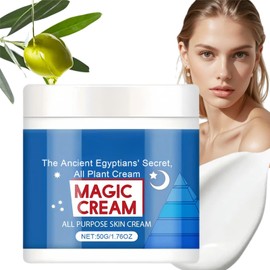 Mag/ic Cream,All-Purpose Face & Skin Moisturizer,Collagen Cream for Face,Anti Aging Skincare Facial Moisturizer,Smoothing Firming Moisturiser,Hydrating Fa/ce Cre/am for Dry Skin,Multi-Purpose Balm