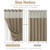 PILOTSHARK Hookless Waffle Weave Shower Curtain Set with Snap-in Fabric