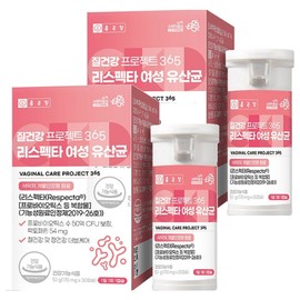 Chong Kun Dang Vaginal Health Project 365 Respecta Women’s Lactobacillus, 30 tablets, 2 units / 종근당 질건강 프로젝트 365 리스펙타 여성 유산균, 30정, 2개