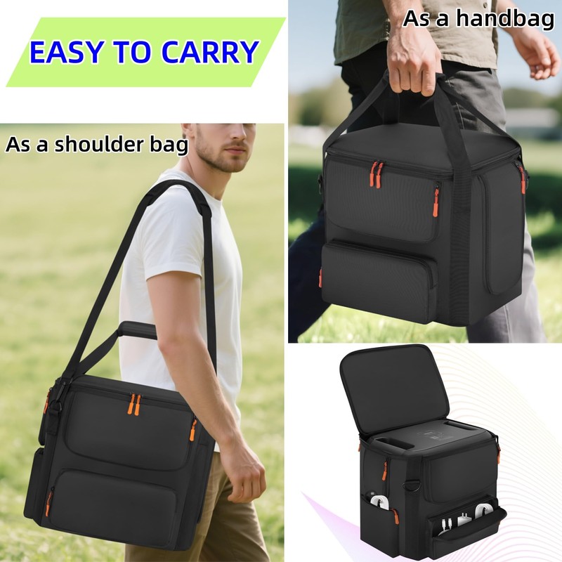 Portable Power Storage Bag Compatible with BLUETTI AC180,Soft Carrying Bag