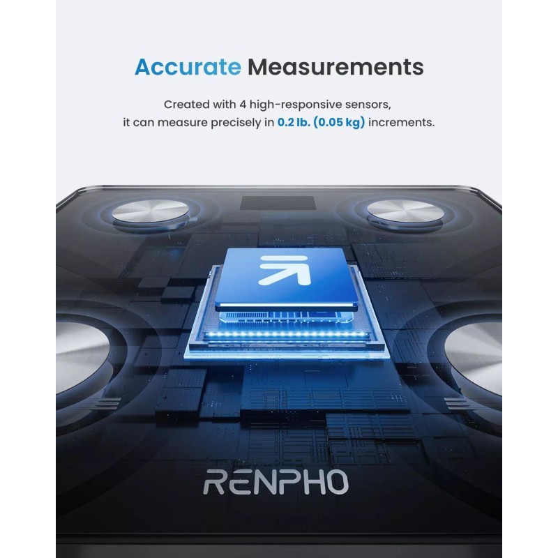Renpho Smart Bluetooth Body Weight Scale With Health App 13