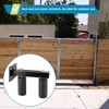Skelang Slide Gate Guide Roller, 6" UHMW Hard Nylon Guider,