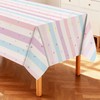 KENDHUAZAI Tablecloth Reusable Wipeable,84 x 60 Inch Sprinkle
