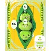 COMOIL Peas in a Pod Plush Microwave Heating Pad -