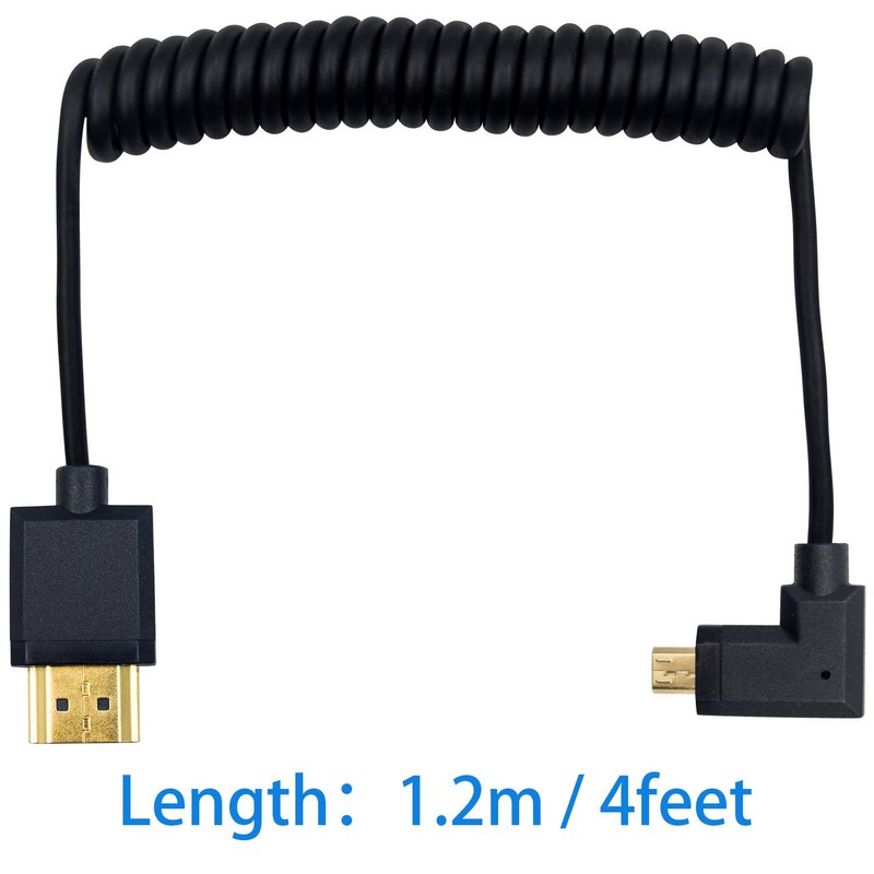 Duttek Micro HDMI to Standard HDMI Cable, Micro HDMI to