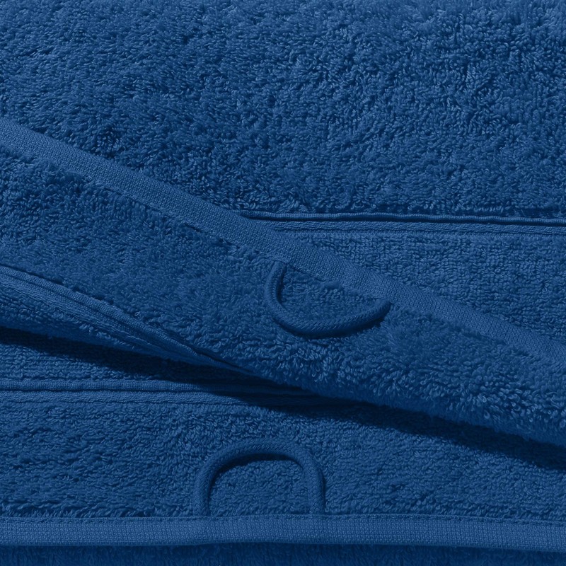 Erwin Müller 2-pack guest towels, Karlsruhe cobalt blue size 30x50