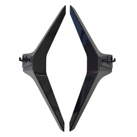 Generic TV Legs - Compatible with LG Smart TV Models 65UQ8000AUB and 60UJ6050-UA (Black, Metal, 3 Pieces, Screws Included)