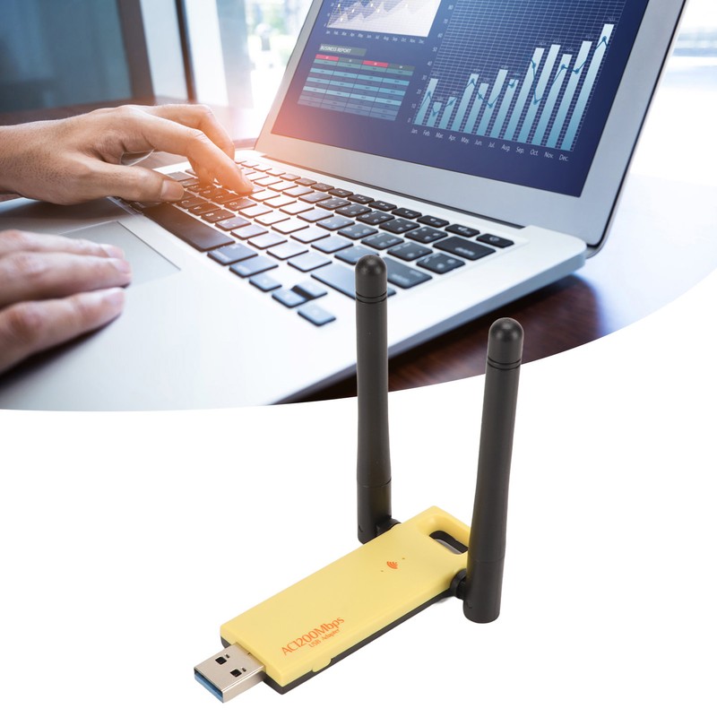 USB WiFi Adapter 2.4GHz 5GHz USB 3.0 Interface USB Wireless