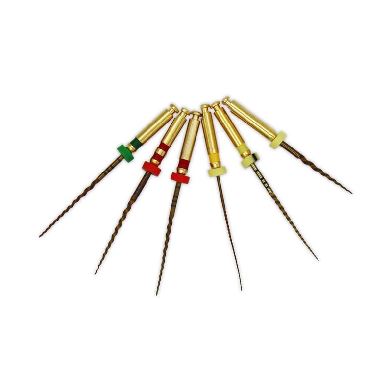 COXO & SOCO 6Pcs 25MM Lima de Conducto Radicular Dental