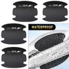 8PCS Stylish 4X4 Mountain Car Door Handle Scratch Protectors, Tri-Color