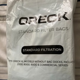 For Oreck Oreck XL PK800025 Upright Disposable Commercial Vacuum Cleaner Lot Blue 25 Bags