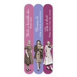 Generic Set of 3 Shannon Martin Emery Boards Nail File SME24 - Horrible IDEA, Green