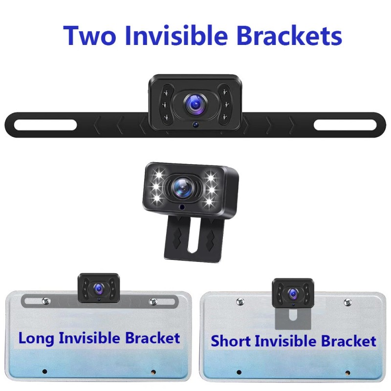 Yuanting 7'' Backup Camera and Monitor Kit System Back Parking