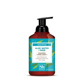 Soapbox Foaming Hand Soap Aloe Water & Sage, 11oz Pump Bottles 3 Pack, Cruelty Free, Vegan Moisturizing Foaming Hand Wash for Kitchen & Bathroom