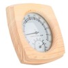 Sauna Thermometer/Hygrometer, Analog Hygrometer, Wall Mounted, High Precision, Easy to