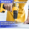 Hakkin 0.8-10mm Keyless Drill Chuck Adapter, 3/8-24UNF Capacity Mount with