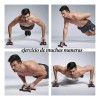 Manijas Para Flexiones 1 Par + 1 Par De Muñequeras